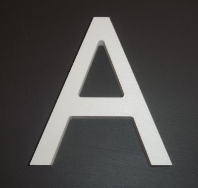 ARIAL hoogte 90 mm, dikte 10 mm