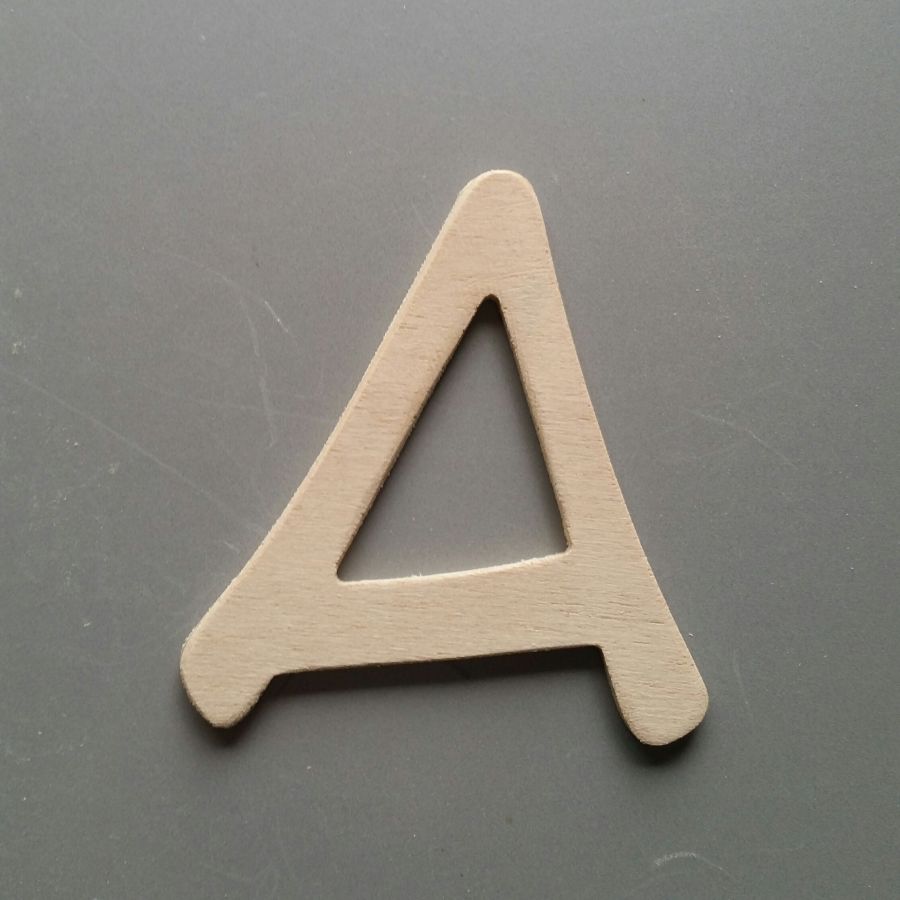 Brief in ruw hout te schilderen model ANIME ACE