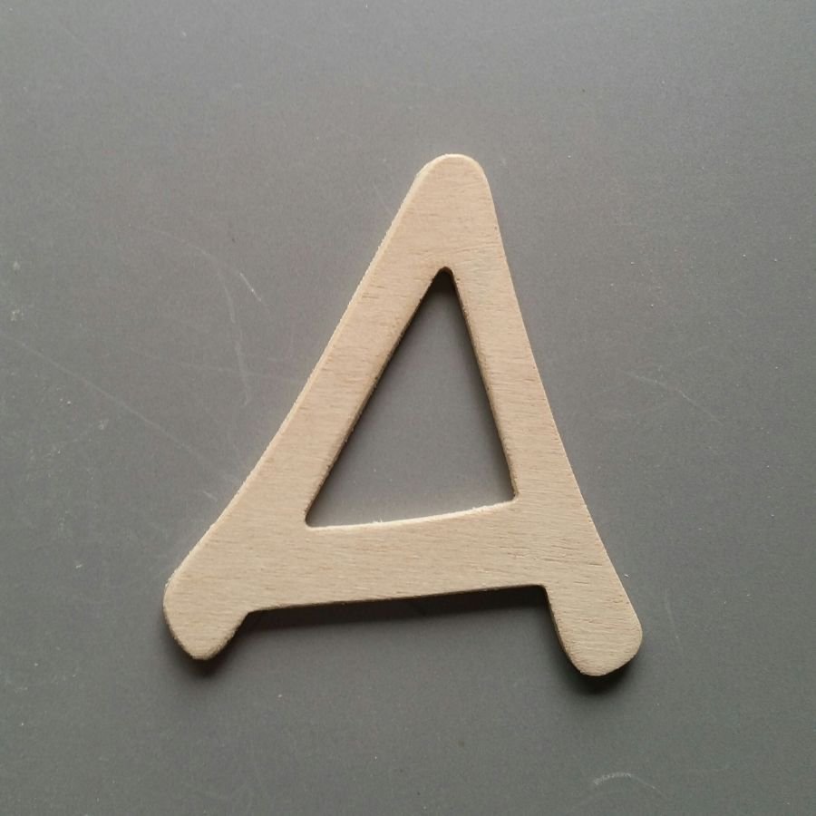 Brief in ruw hout te schilderen model ANIME ACE