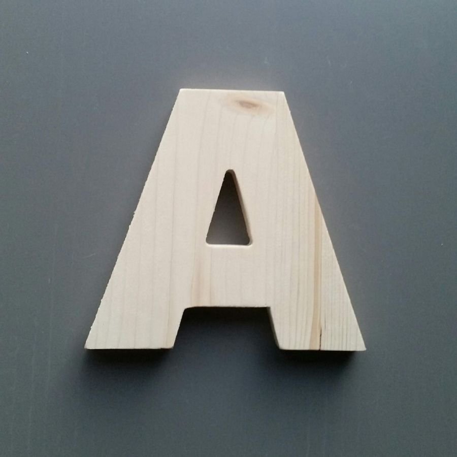 Vuren letter ARIAL ZWART