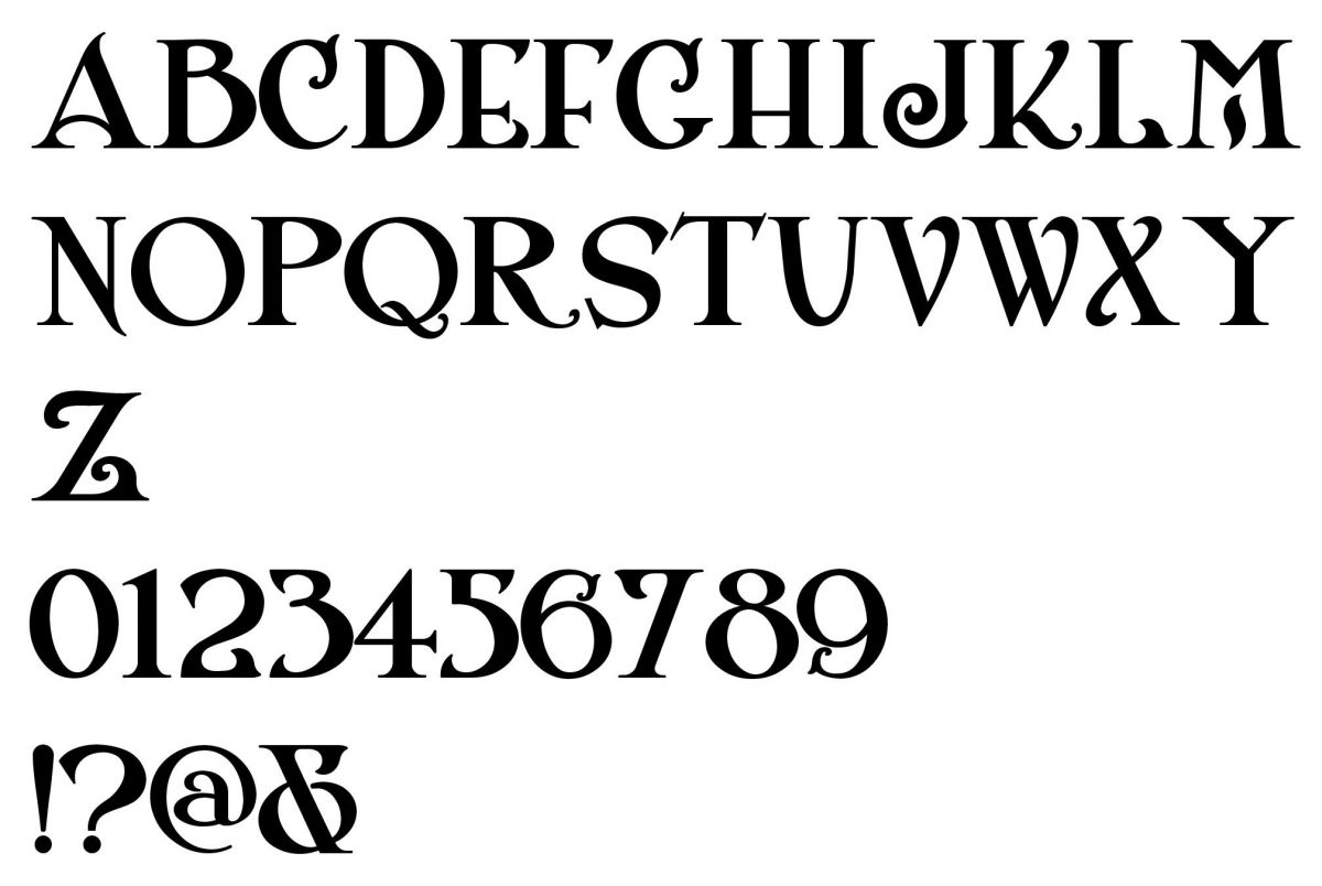 Sparrenletter SHANGRI LA
