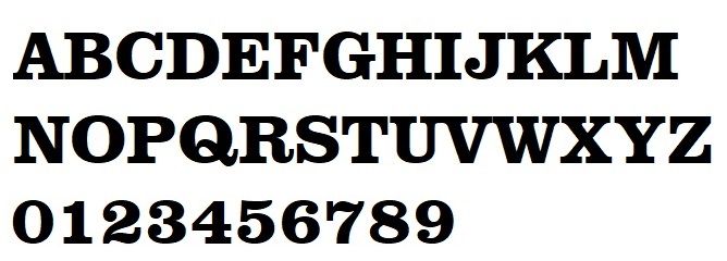 Holle letter in wit PVC CLARENDON