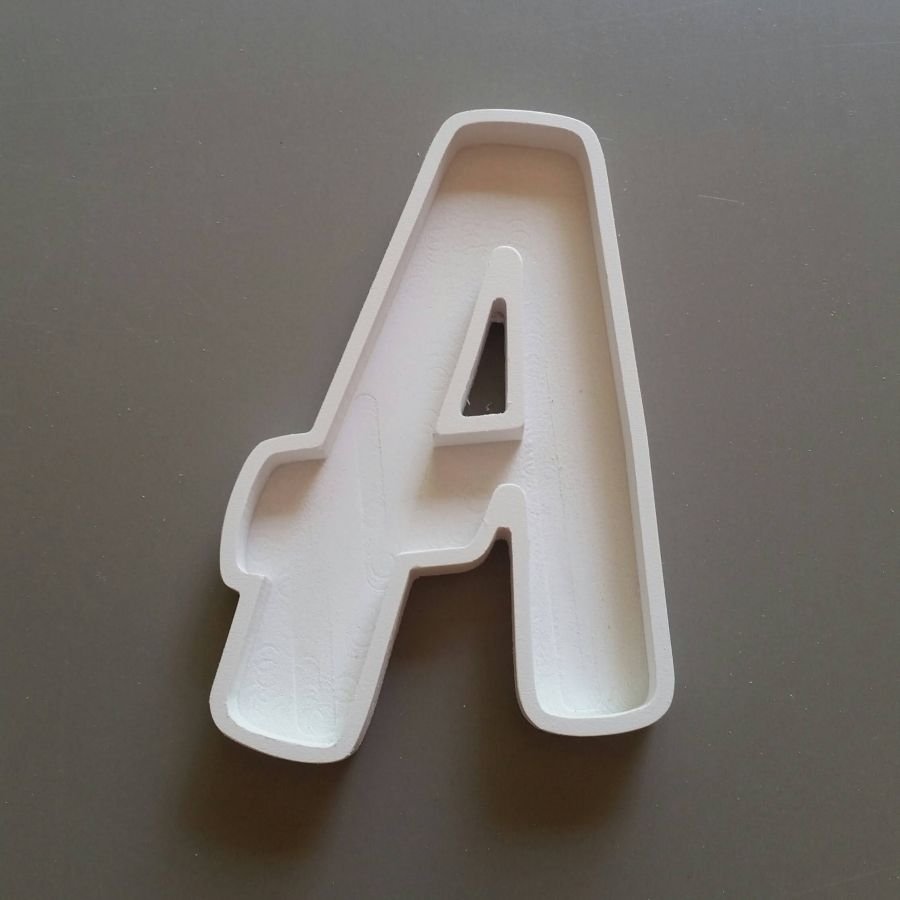 Witte PVC holle letter BALLOON