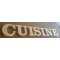 Decoratieve letter polystyreen KEUKEN