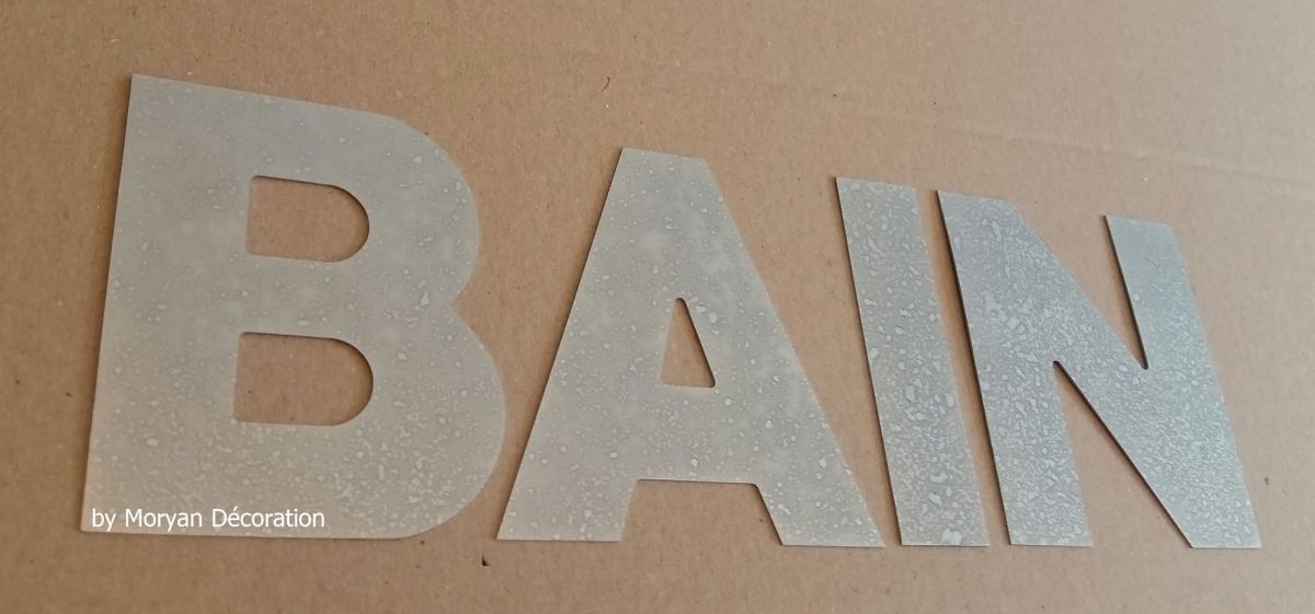 Zinken sierletter BAIN 20 cm