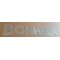 Decoratieve zinken letter BONHEUR 30 cm