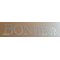 Decoratieve zinken letter BONHEUR 30 cm