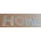 Zinken sierletter HOME 30 cm