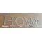 Zinken sierletter HOME 10 cm