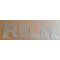 Decoratieve zinken letter RELAX 20 cm
