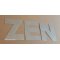 ZEN zink sierletter 20 cm