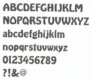 HARLEQUIN decoratieve wandletter spiegel
