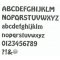 HARLEQUIN decoratieve wandletter spiegel