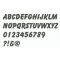 Decoratieve spiegelletter BALLOON
