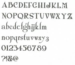 Decoratieve spiegelletter SHANGRI LA