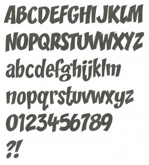 ZOINKS decoratieve wandspiegel letter