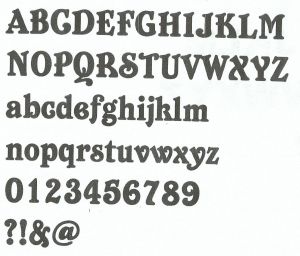 Decoratieve wandletter spiegel BELSHAW