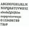 Decoratieve wandletter spiegel BELSHAW