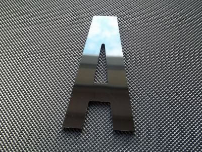 Decoratieve spiegelletter ALTERNATE GOTHIC