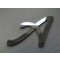 Decoratieve wandletter spiegel LOMBRIZ