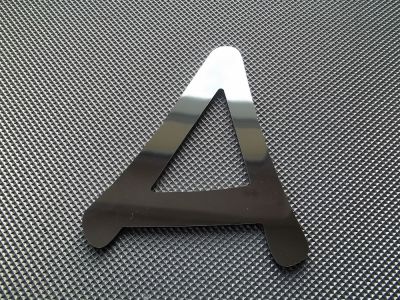 Decoratieve wandspiegel letter ANIME ACE