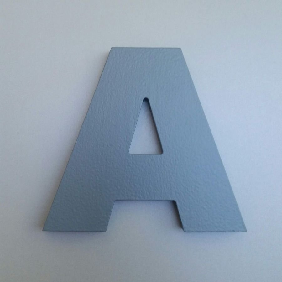 Letterbord ARIAL ZWART