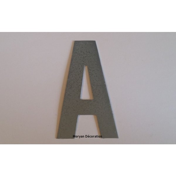 Zinken letterbord ALTERNATE GOTHIC
