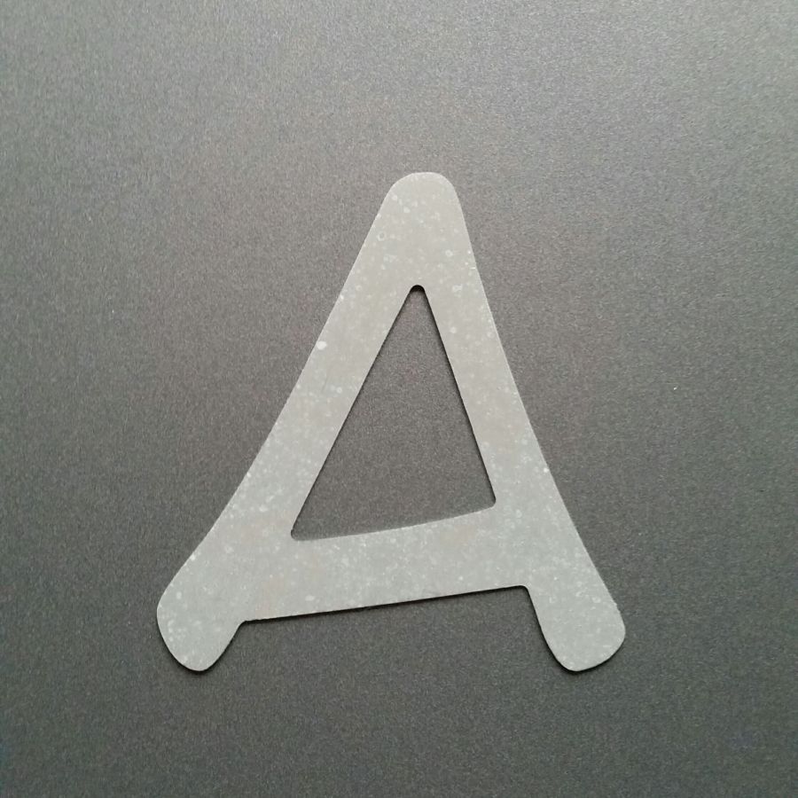 Zinken letterbord ANIME ACE