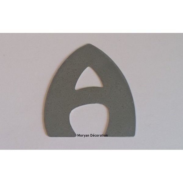 Zinken letterbord BUBBLE