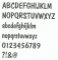 Zinken bordletter DOM CASUAL