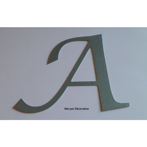 Zinken letterbord LUCIDA CALLIGRAPHY