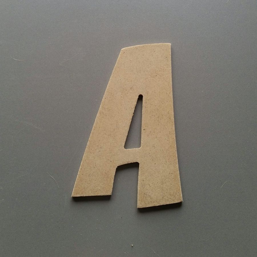 Brief MDF ruw te schilderen model ZOINKS