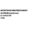 Brief MDF ruw te schilderen model DOM CAUAL