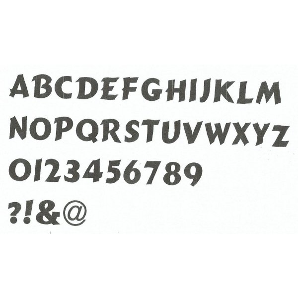 Brief MDF ruw te schilderen model CANCUN