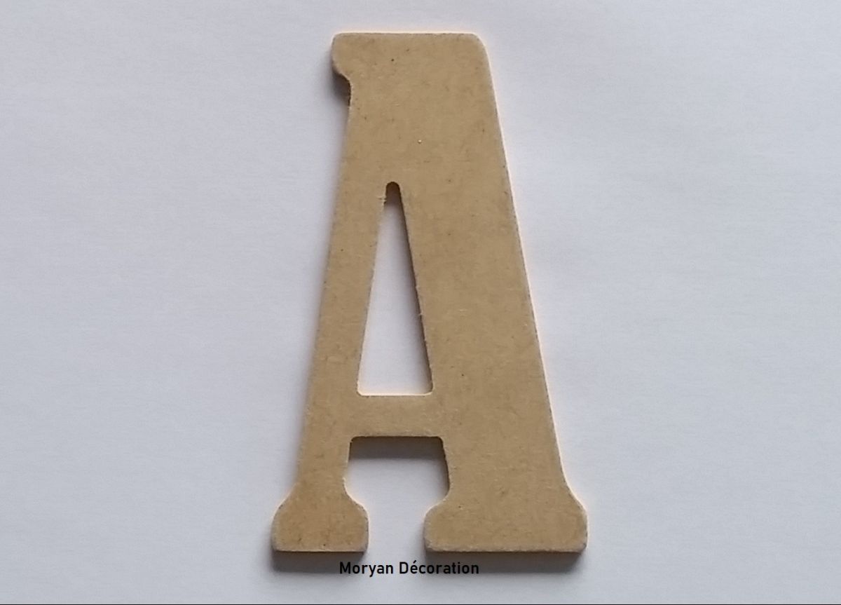 Brief MDF ruw te schilderen model BERNARD CONDENSED