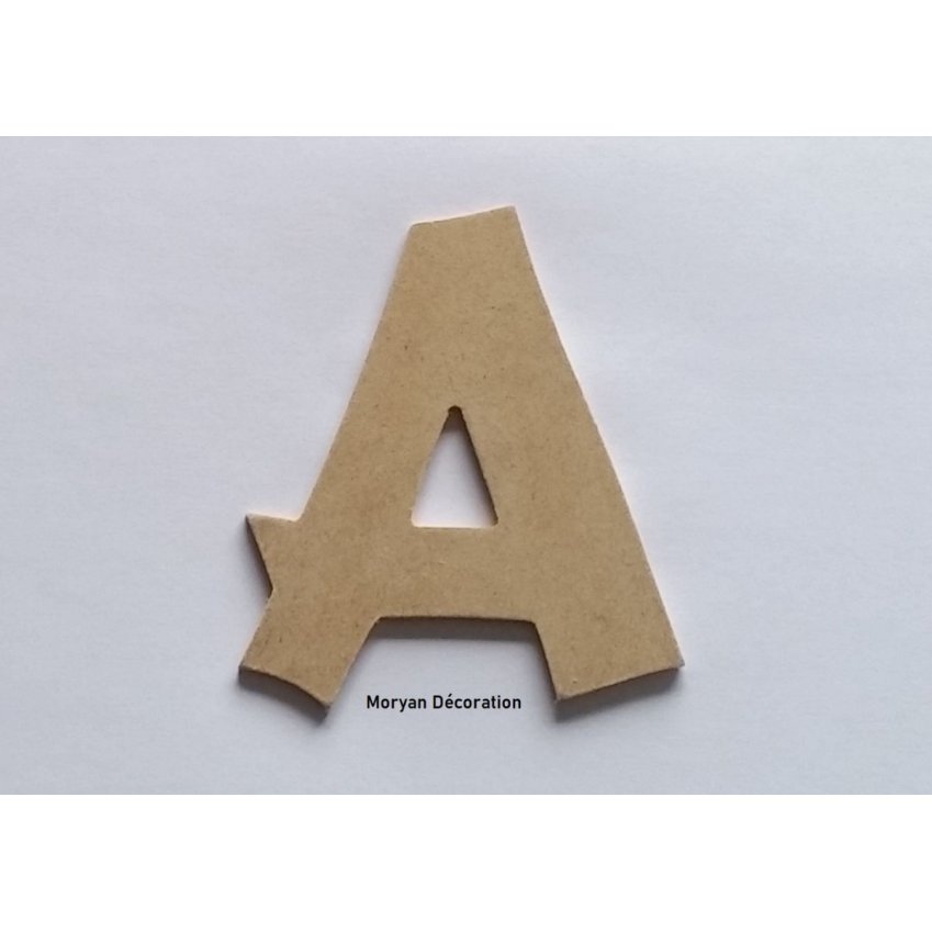 Brief MDF ruw te schilderen model CANCUN