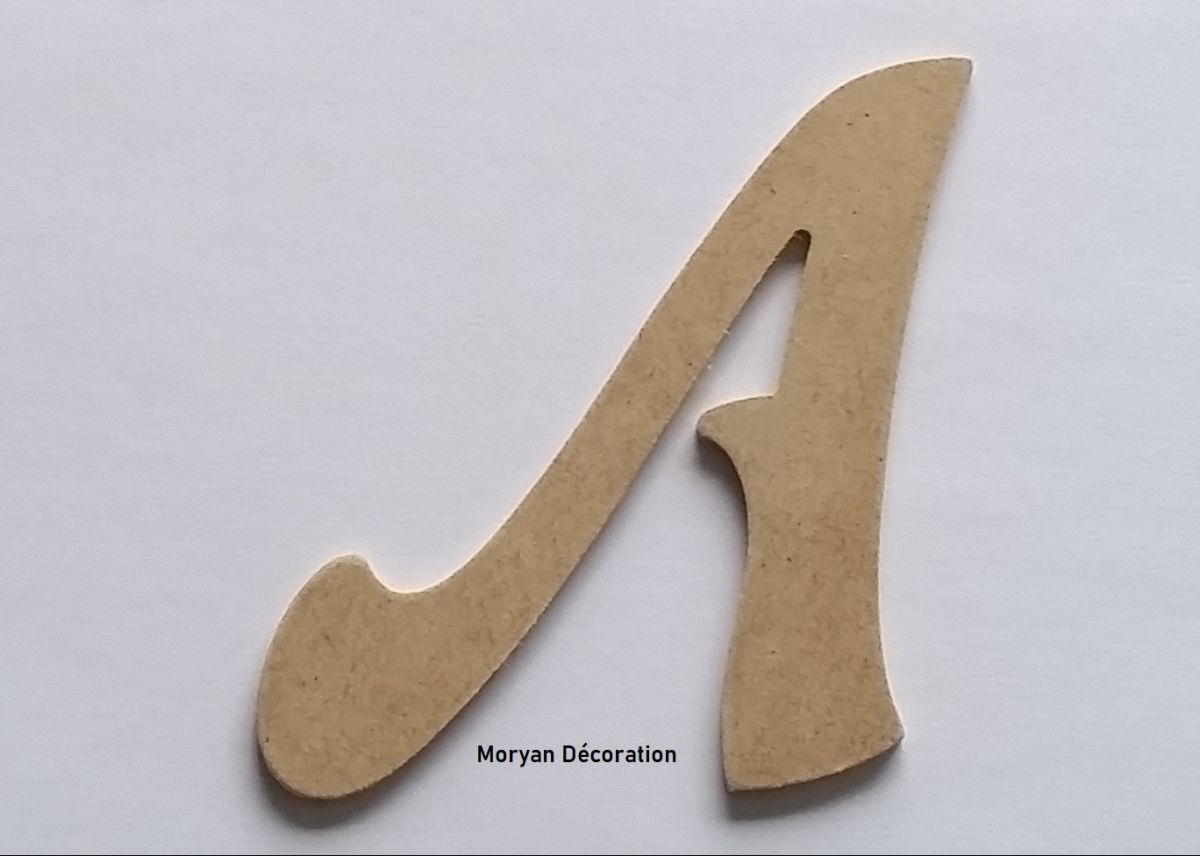 Brief MDF ruw te schilderen model FELIPE