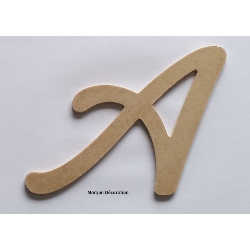 Brief MDF ruw te schilderen model LOMBRIZ
