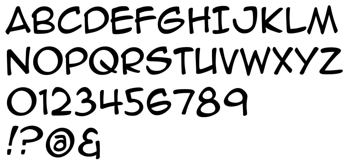 Geborstelde metalen letter ANIME ACE