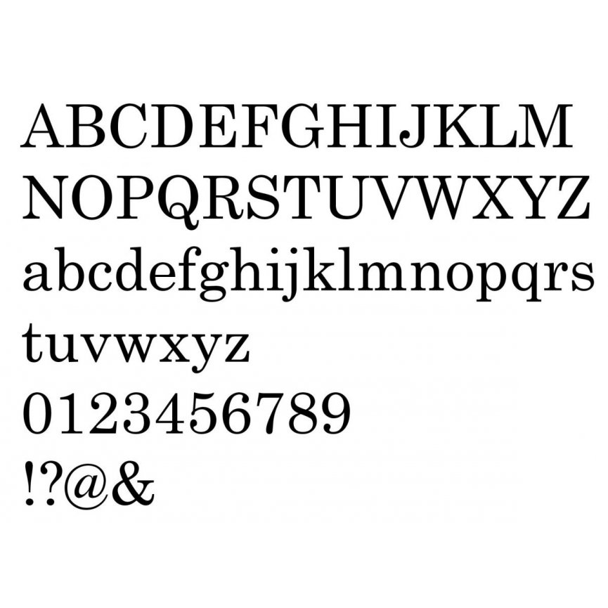Geborstelde metalen letter CENTURY
