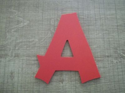 Plastic letter PVC kleur CANCUN