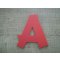 Plastic letter PVC kleur CANCUN
