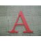 Plastic letter PVC kleur LOFT