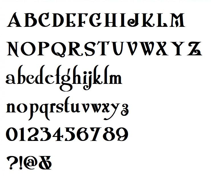 Plastic letter PVC zwart SHANGRI LA