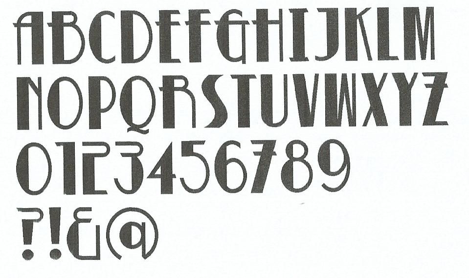 Kunststof letter PVC zwart BETTY ZWART