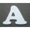 Kunststof letter PVC ZEN