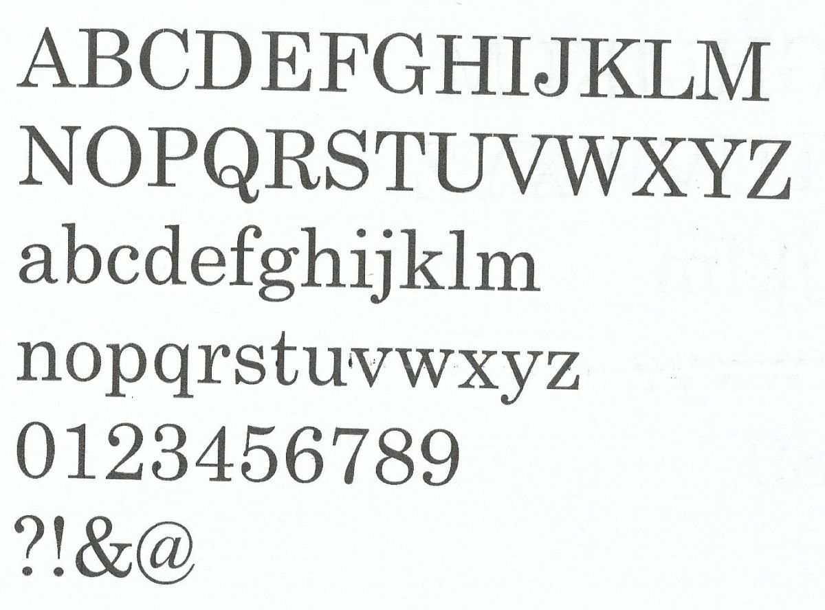 Polystyreen letter CENTURY