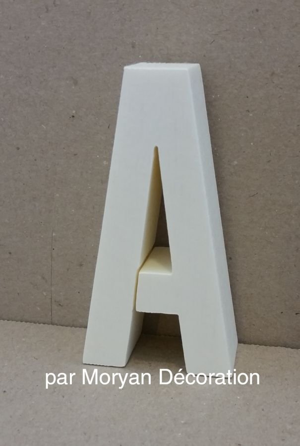 Polystyreen letter ALTERNATE GOTHIC