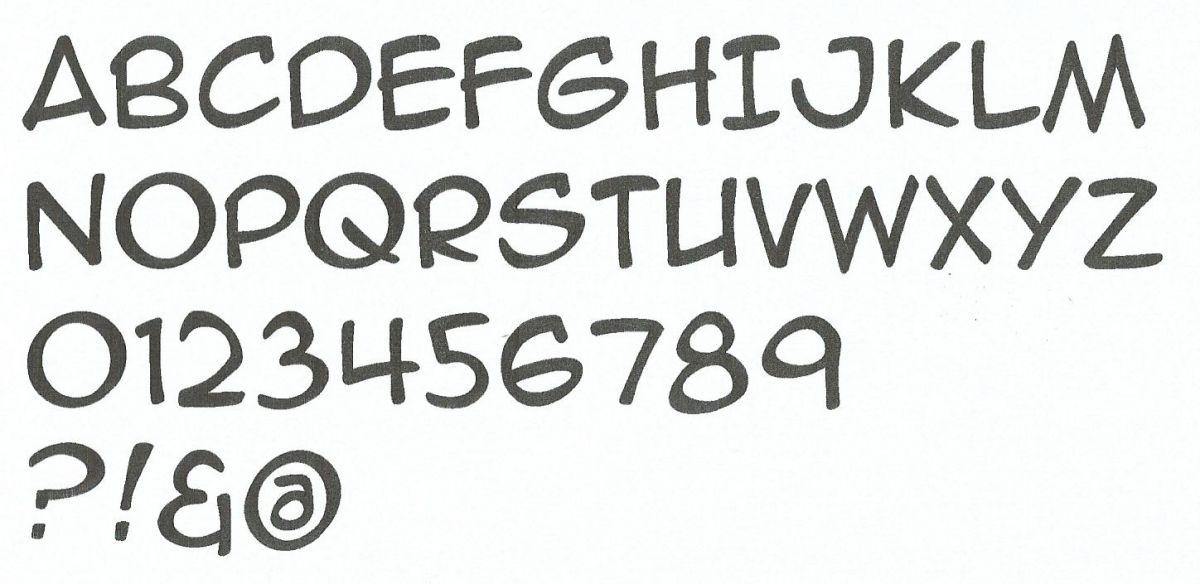 Polystyreen letter ANIME ACE