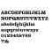 Zink 3D reliëfletter CLARENDON BOLD